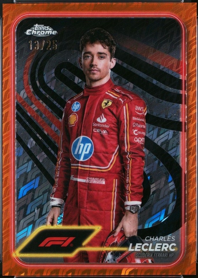 2024 Topps Chrome Formula 1 Logofractor Edition - Charles Leclerc