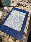 ACEO Abstract Crystal | 2 of 8 | Watercolor by betti 3.5” x 2.5” — photo 4