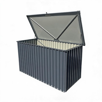 #ad #ad Heavy Duty Outdoor Metal Storage Box 115 180 230 320 Gallon Waterproof Deck Box $286.99