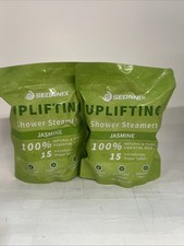 2x SEONNIX Shower Steamers Aromatherapy 15ct 30 Total Jasmine Shower Bombs