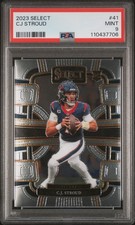 2023 PANINI SELECT #41 CJ STROUD PSA 9