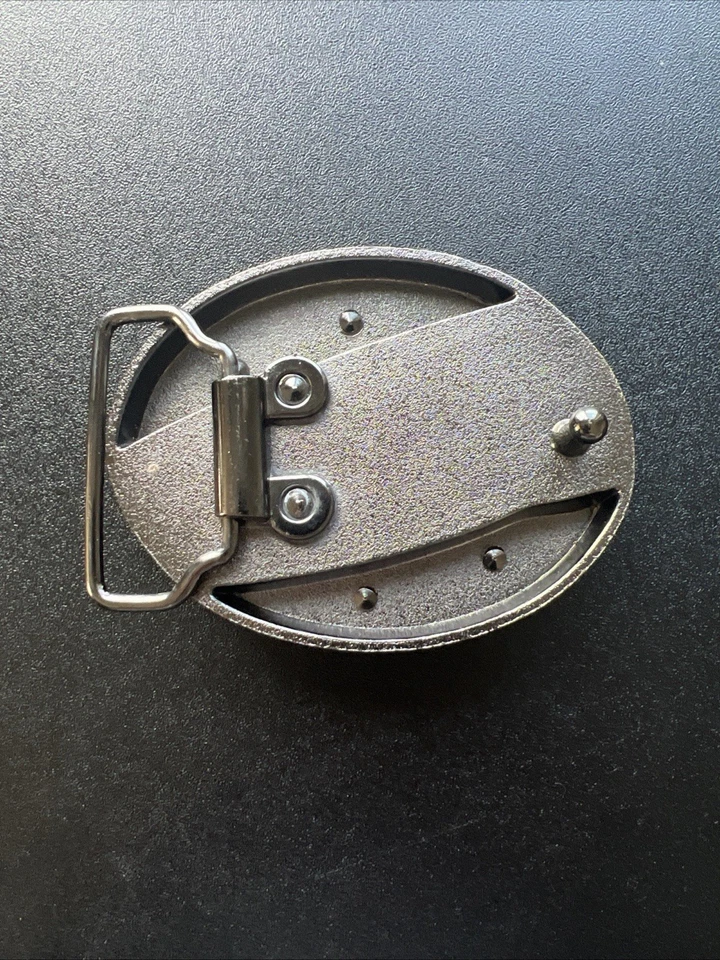 Hebilla de cinturón de caballo con cuchillo de bolsillo secreto oculto de hoja corta Foto 3 de 3