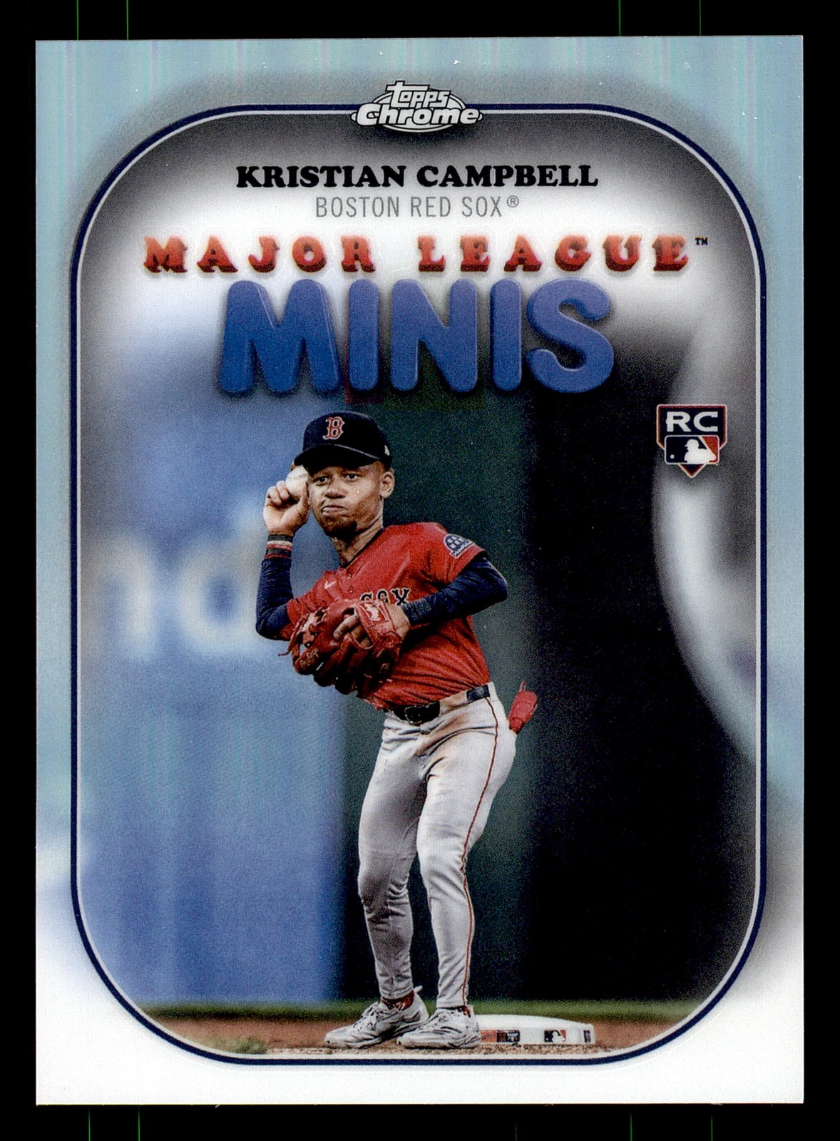 2025 Topps Chrome Update Kristian Campbell #MM-7 Major League Minis Boston