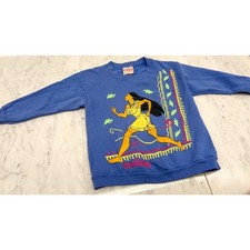 Vintage 90s Disney Pocahontas Sweatshirt   Made in USA, Juvenile Size M