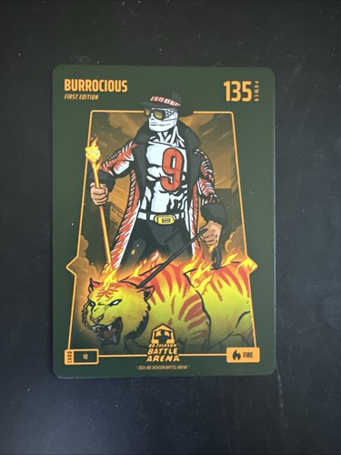 2024 Bo Jackson Battle Arena Joe Burrow 1st Edition Burrocious Fire #10