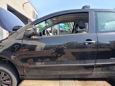 VW Fox original Tür links LC9Z Black Magic Metallic Baujahr 2009