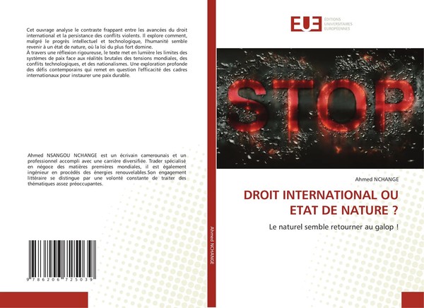 Ahmed Nchange | Droit International Ou Etat De Nature ? | Taschenbuch (2024)-image