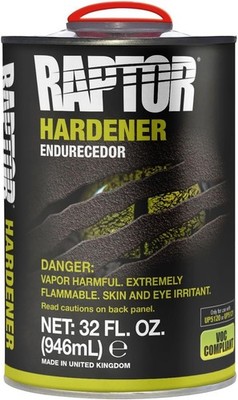 UPOL RAPTOR 826 1L Bedliner Hardener   Tough, Tintable, Waterproof Solution