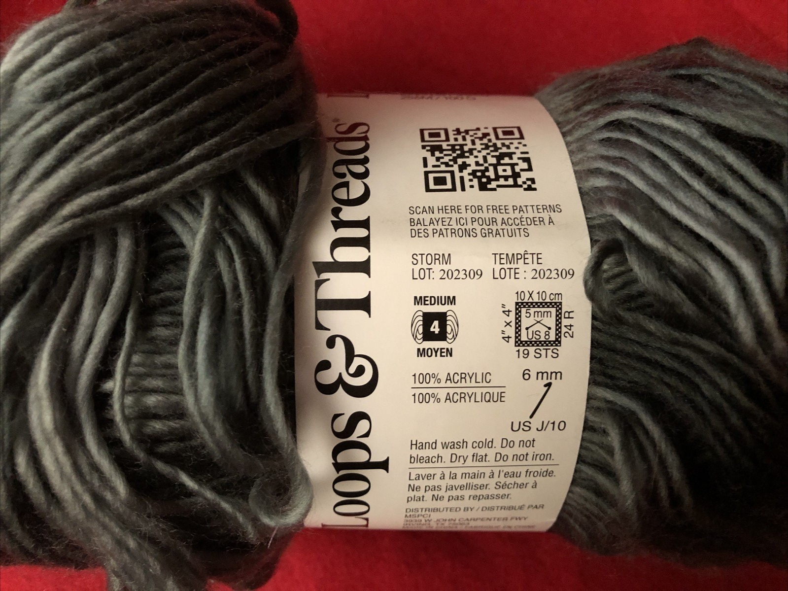 Threaded Loop For All Thread Loops and Threads FACETTES Yarn 3.5 Oz 279 Yds- *STORM* DISCONTINUED ...
