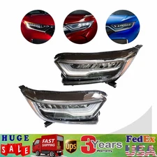 Front Full LED Headlight For 2017 - 2021 Honda CRV Touring Left Right Side Pair