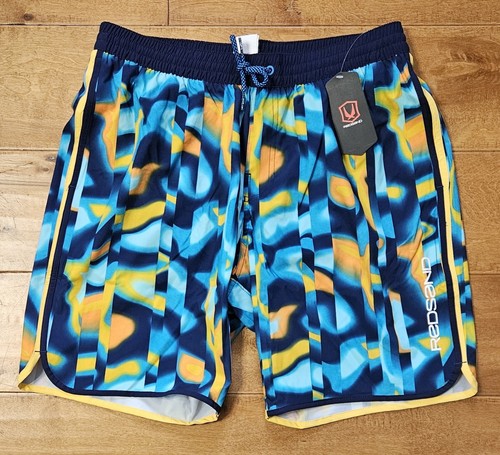 Red Sand Swim Trunks Mens Large Board Short L Ocean Beach Lake Outdoor