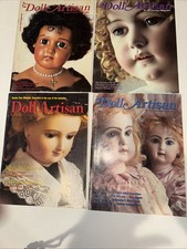 Doll Artisan Doll Makers Lot of Four Magazines 1995 And 1996