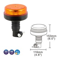 LED Rundumleuchte Warnleuchte Blinklicht Warnlicht 12Xled`S Flex R65 R10