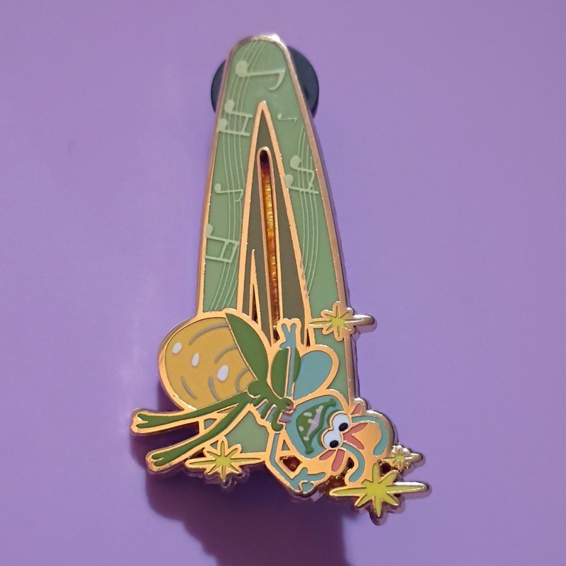 Disney Princess Sidekicks Hair Clips Mystery Pin  From Princess And The Frog