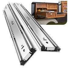 1 Pair Heavy Duty Drawer Slides 12 14 16 18 20 22 24 26 28 30 32 34 36 38 40 ...