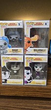 MINT CONDITION Rocky Bullwinkle Funko Pop Set + PROTECTORS!!!