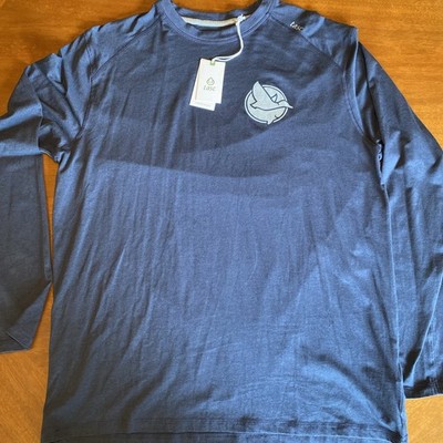 TASC Performance Inc Carrollton Long Sleeve T-Shirt Duck Logo Blue Men XL NWT
