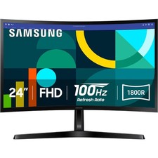 Samsung 24" Essential S3 S36GD Series FHD 100Hz 16:9 VA 1800R Curved Monitor