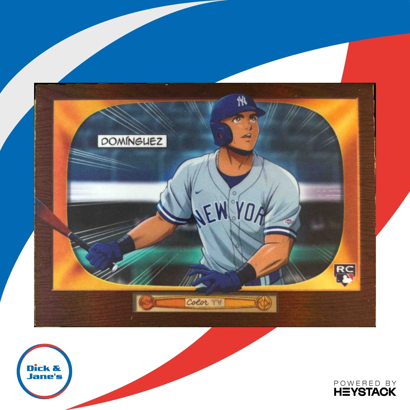 2024 Bowman Jasson Dominguez 55 Anime #BA-15 RC New York Yankees