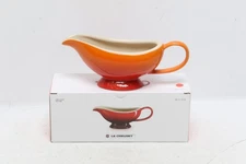 Le Creuset Heritage Gravy Boat Flame 16 Oz
