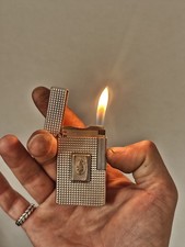 S.T. Dupont Paris Pointe De Diamant Argent fleur de lys DRAGO
