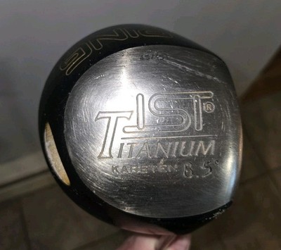 Ping Karsten IST 10 Degree Titanium Driver Graphite 350 Stiff FlexMens RH
