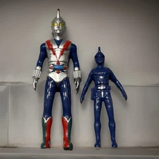 ZONE FIGHTER PAIR Y-MSF 7 inch Japan Sofubi Vinyl figure GODZILLA TOHO W/CUFFS