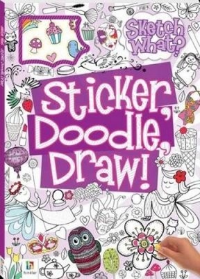 Sticker Doodle Draw! Purple (Series 2) UK Edition