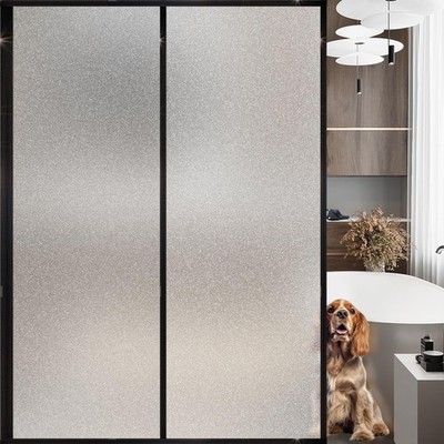 Frosted Glass Window Privacy Film Decorative Bathroom Privacy Film For Glass Win