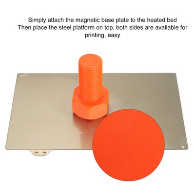 3D Printer Build Plate For VORON2.4 12x12in Double Sided Coating Heat Resista CB