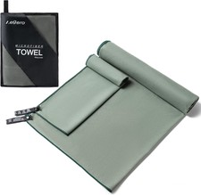 Microfiber Camping Towel Quick Dry Travel Spo...