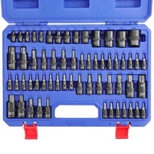 60 Piece Master Torx Bit And External Torx Socket Set Torx Bit Sockets Torx 60 Piece Master Torx Bit And External Torx Socket Set Torx Bit Sockets Torx