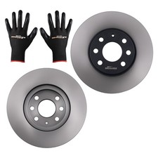 2x Bremsscheiben Belüftet Vorne For Opel Combo CorsaC MerivaA Tigra 569000 260mm