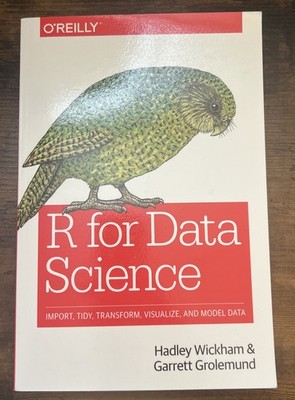 R for Data Science by Hadley Wickham and Garrett Grolemund (2017,  Paperback)