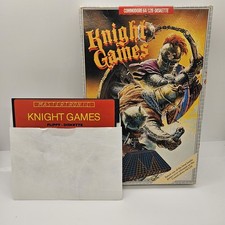 Knight Games Commodore 64/128 Floppy Disk Complete Box Mastertronic Untested