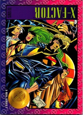 1993 Skybox Marvel X-Men Xavier s Files X-Factor #83 Trading Card