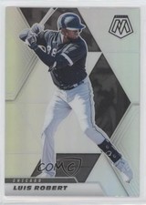 2021 Panini Mosaic Silver Prizm Luis Robert #60 00gy