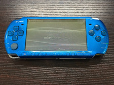 B1989 Sony PSP 3000 console Vibrant Blue Handheld system Japan fx