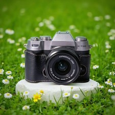 For Fujifilm XT50 X-T50 Camera Bag Leather Dock Case Base Protection Cover shell