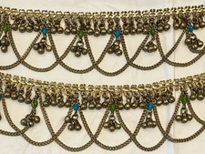 Metal Chain Belly Dance Hip Scarf Belt with Bells