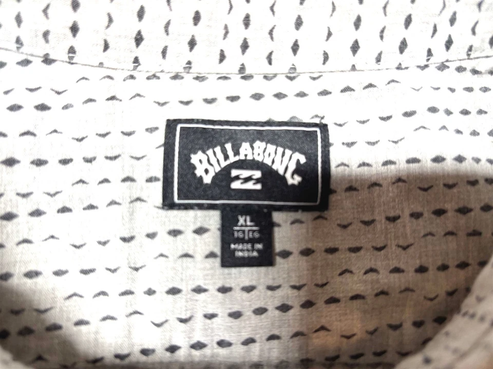 Billabong Mens Lounge Short Sleeve Cotton Polyester Shirt X large XL - Image 4 of 4