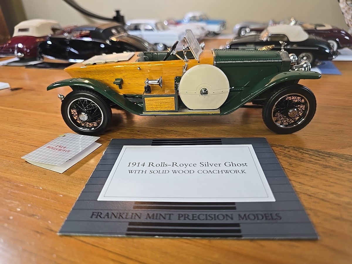 フランクリンミント ロールスロイスゴースト 1914 ミニカー フランクリンミント ロールスロイスゴースト 1914 ミニカー 自動車