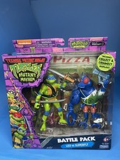 Teenage Mutant Ninja Turtles  TMNT Mutant Mayhem Battle Pack Leo Superfly Figure