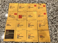 Lot of 16 Kodak Color Compensating Filters, Unsealed - Great Condt