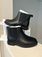 Cat  Jack Toddler Tanner Chelsea Ankle Boots Black Zipper Closure Sz 10 NEW