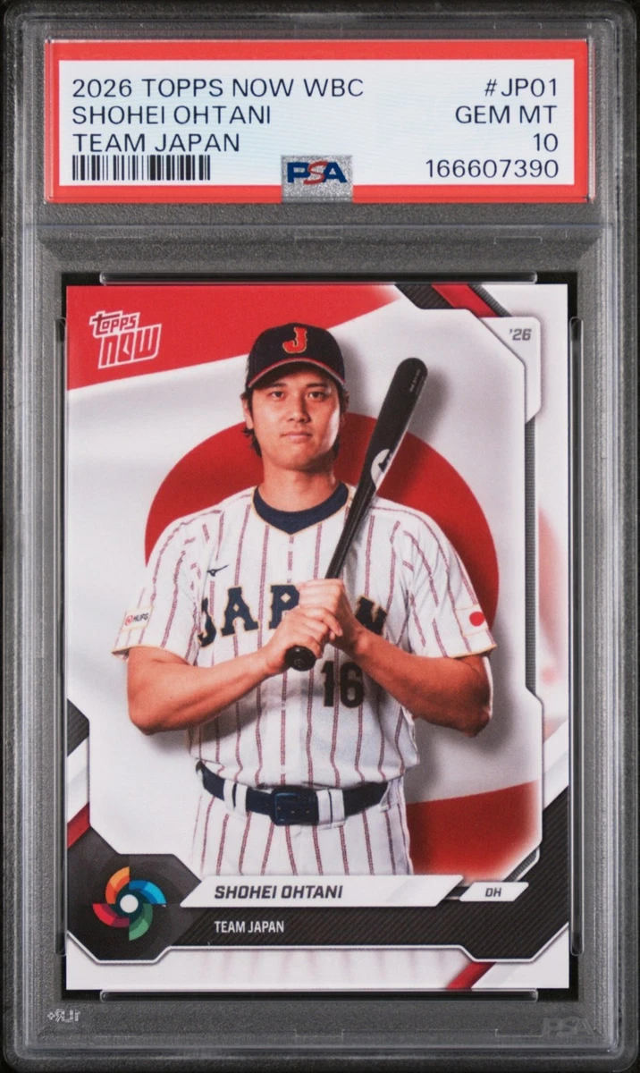 Topps Now World Baseball Classic Team Japan 2026 Shohei Ohtani