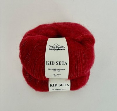Cascade Yarns KID SETA Yarn, 1 BALL, luxurious blend of Mohair & Silk, New