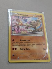Hitmonlee 47/111 Uncommon Furious Fists Pokemon Reverse Holo Lightly Played