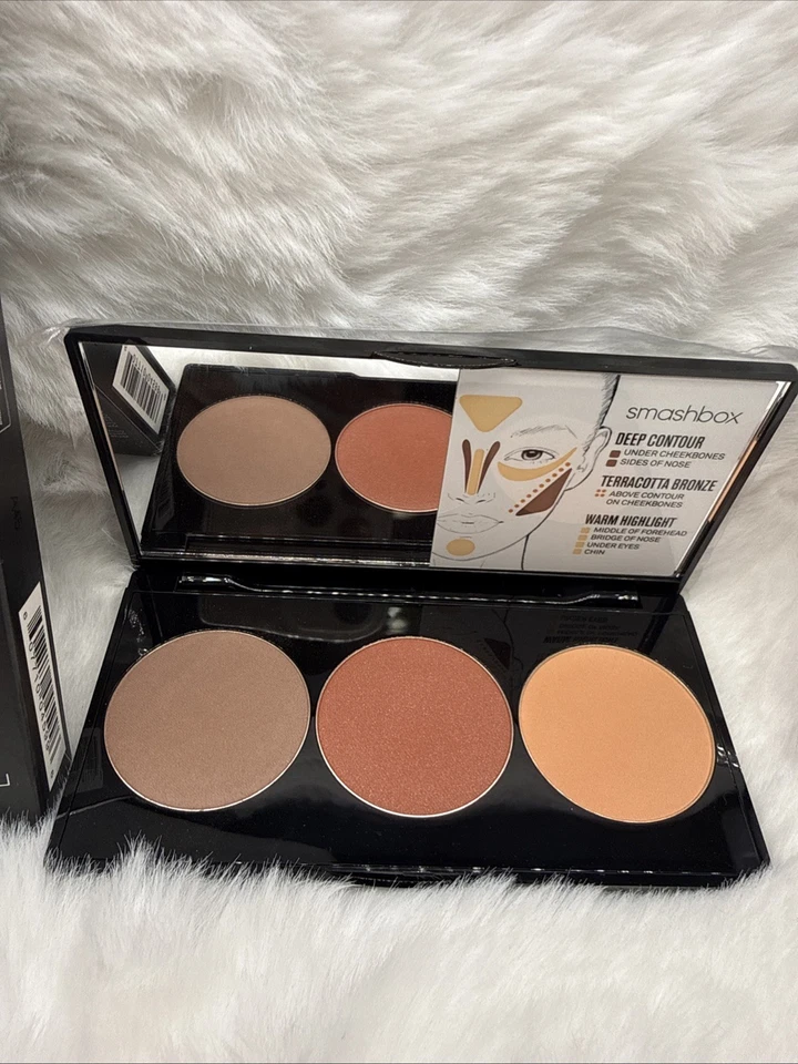 Smashbox Step By Step Contour Kit - Contour / Bronze / Highlight & Brush - DEEP - Image 2 of 4