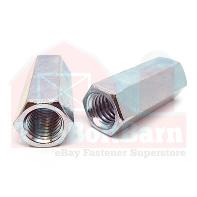 #ad #ad M8 1.25x24 Class 6 Coupling Nuts Zinc Clear Coarse Thread Pick Quantity $339.67